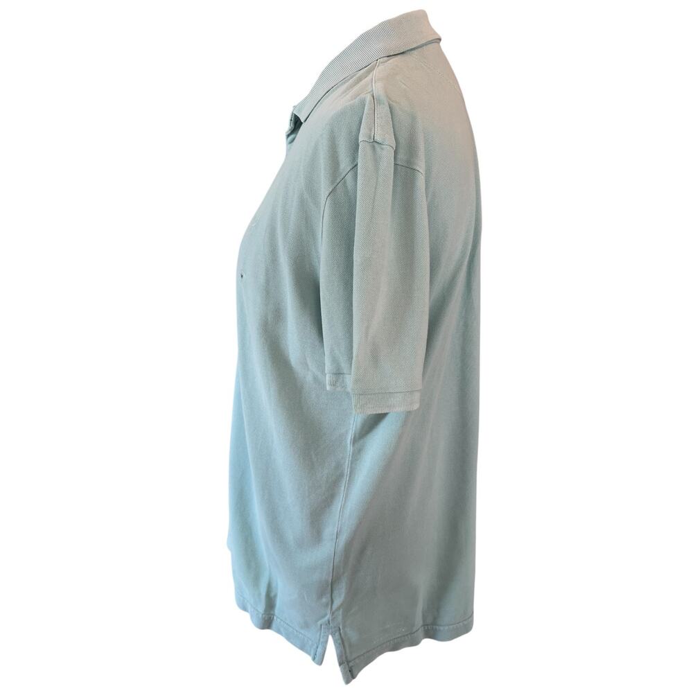 American Eagle Men’s Super Soft Polo Shirt Size Medium Seafoam NWT - Picture 4 of 8